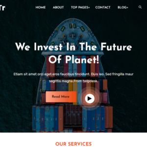 Homen - Transportation & Delivery WordPress Theme for Logistics