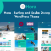 Hora - Surfing and Scuba Diving WordPress Theme.