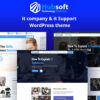 Hubsoft - IT Solutions & IT Support Elementor WordPress Theme
