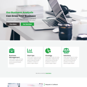 Immaculate Business - Multipurpose Consulting Wordpress Theme