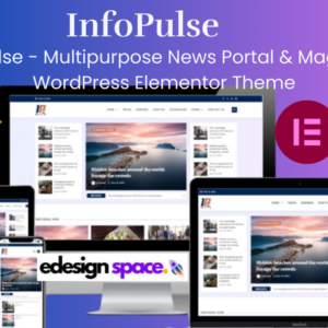 InfoPulse - Multipurpose News Portal & Magazine WordPress Elementor Theme