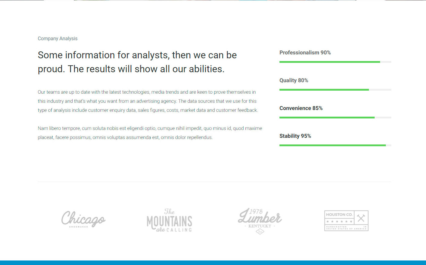 Innovation Rival Business Corporate WordPress theme