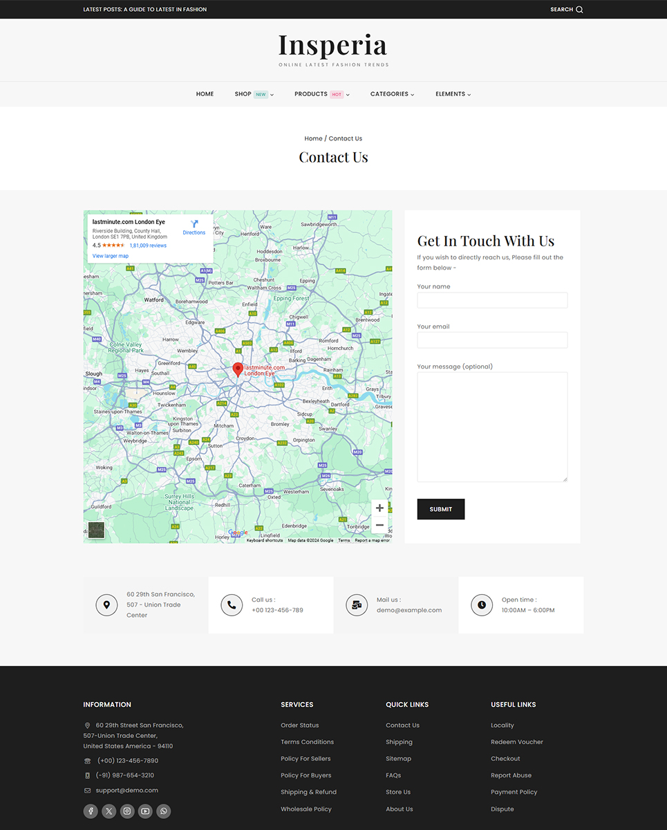Insperia - Lifestyle & Fashion Blog Elementor WordPress Responsive Theme