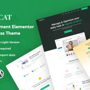 Invacat - Management Elementor WordPress Theme