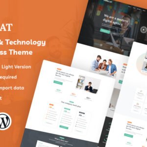Invacat - Technology Elementor WordPress Theme