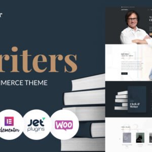 Jack Baker - Writer Responsive WordPress Theme