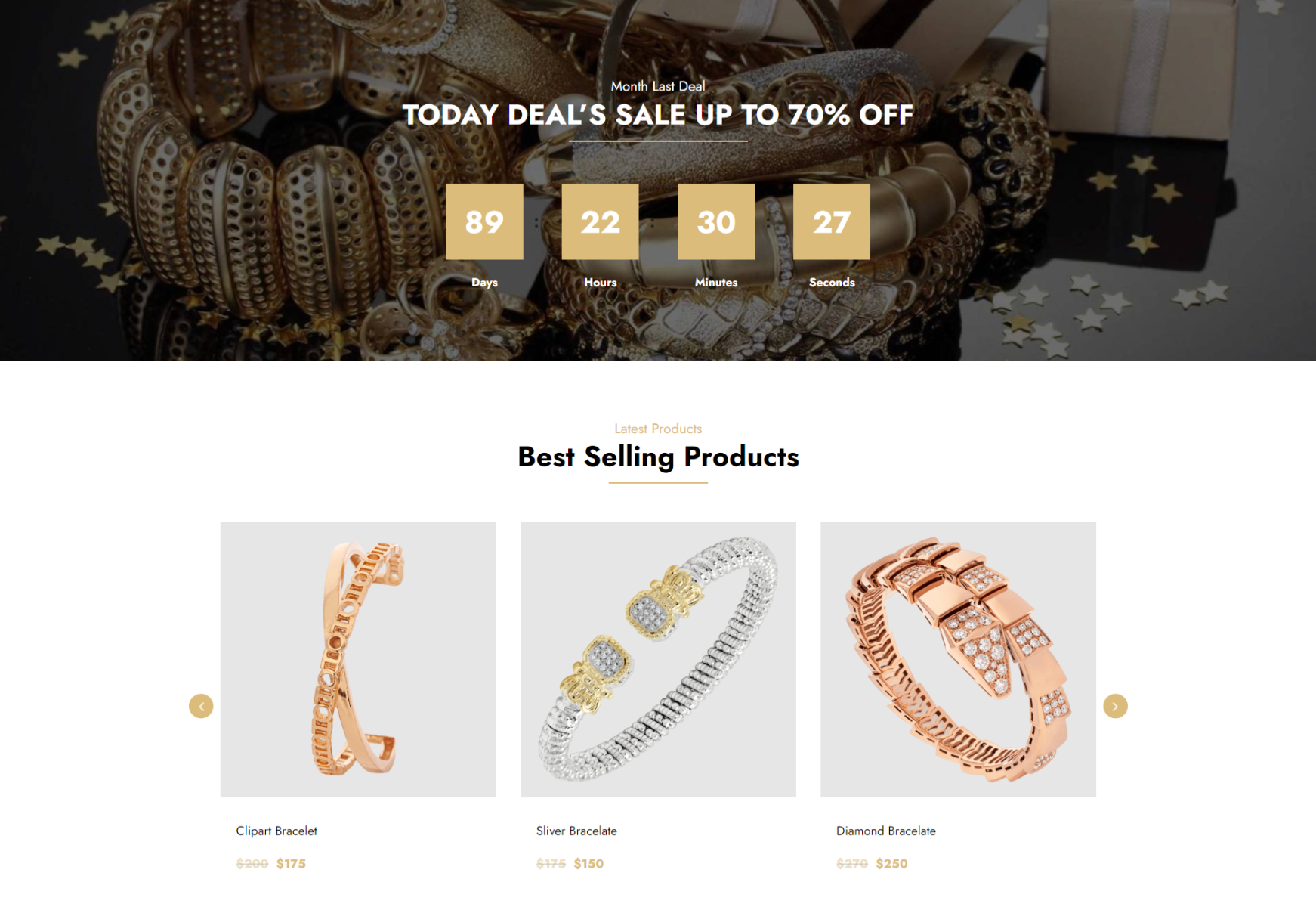 Jewelry Store WooCommerce WordPress Theme