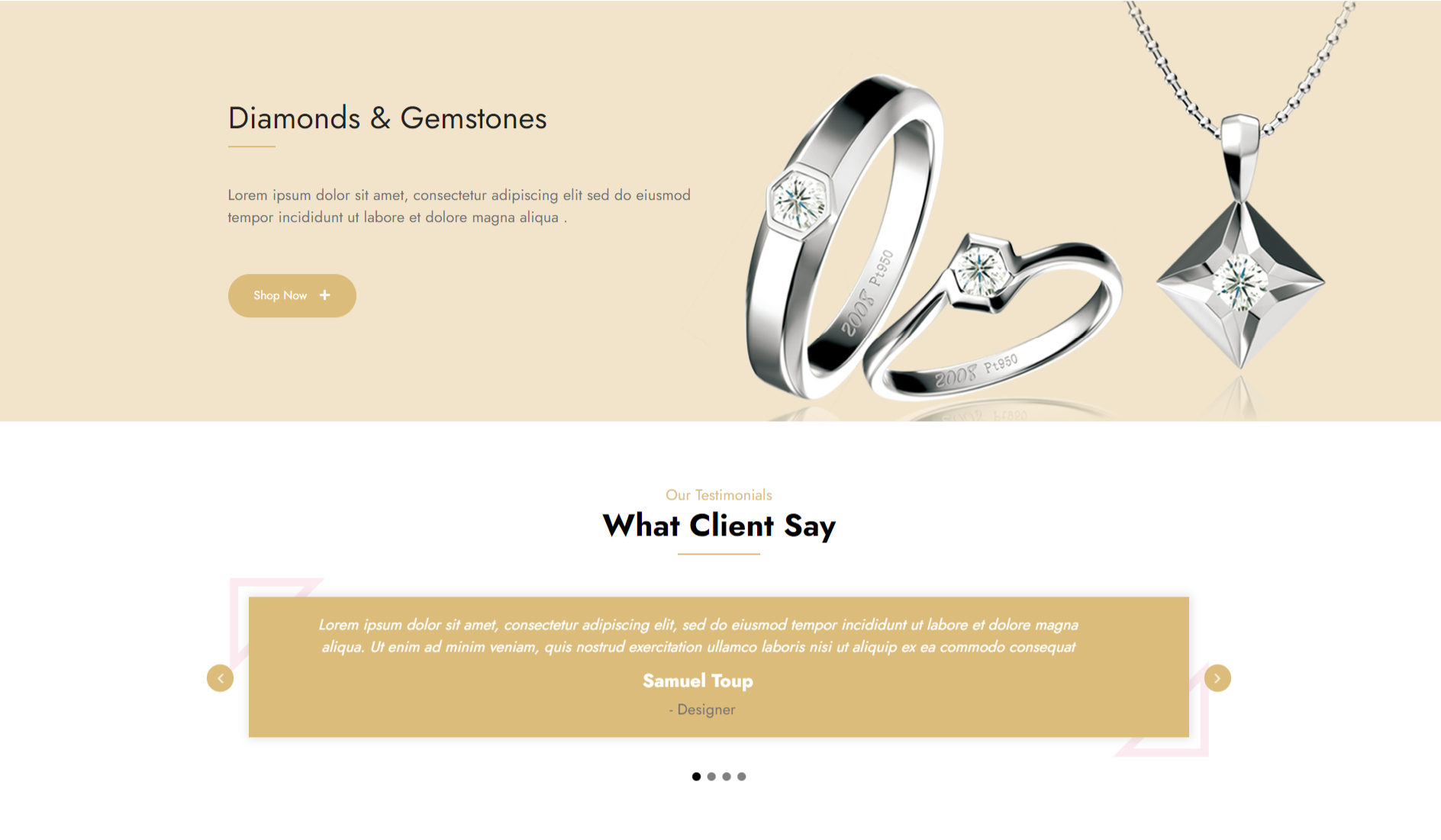 Jewelry Store WooCommerce WordPress Theme