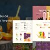 Juisy - Food Juice Store Manufacturer WordPress Elementor Theme