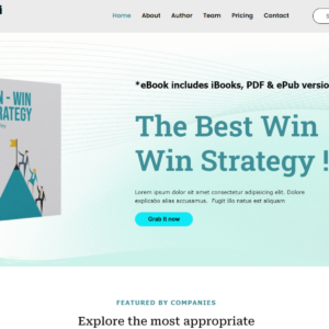 Kahini eBook Online Book Publisher Portfolio WordPress Theme