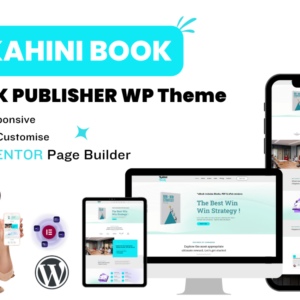 Kahini eBook Online Book Publisher Portfolio WordPress Theme