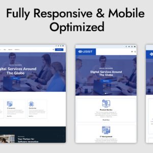 Ledsit - IT Solutions & Technology WordPress Theme