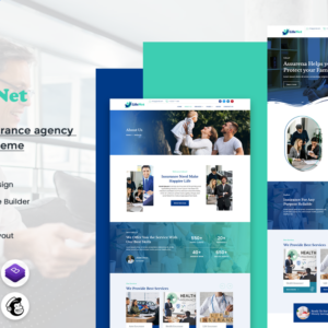 Lifenet - insurance agency Wordpress Theme