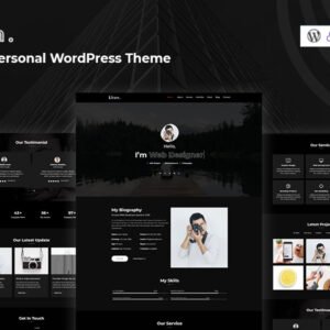 Liton - Personal & CV Responsive WordPress Theme