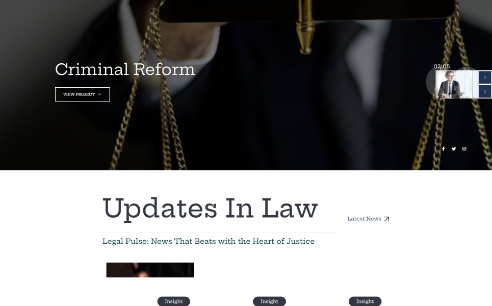 Lowfy - Law Firm & Attorney Wordpress Theme