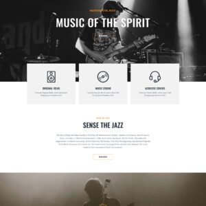 Lyricsmus - Music WordPress Theme