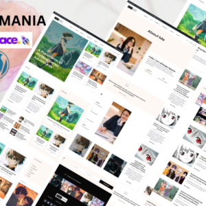 Manga Mania - Anime and Manga WordPress Theme