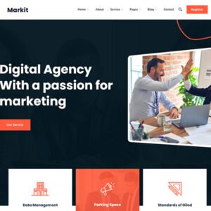 Markit - Digital Agency responsive WordPress Theme