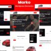 Marko car wash and mechanic service WordPress Theme