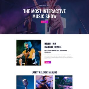 Mauzic - Music Artist Elementor WordPress Responsive Theme