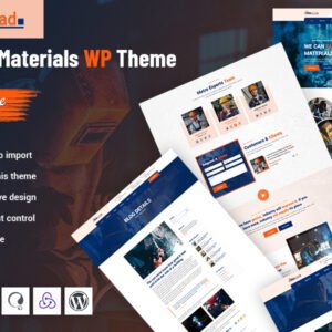 Maxmad - Building Materials Responsive WordPress Theme