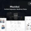 Mazidul Portfolio Responsive WordPress Theme