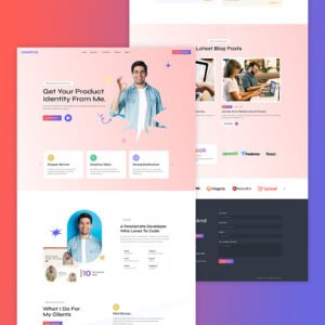MeetMe - Personal Portfolio Wordpress Theme