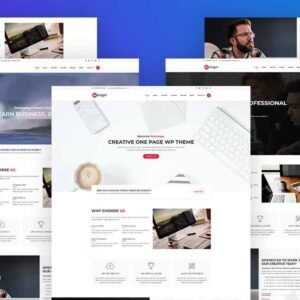 Monger - Landing Page Responsive WordPress Theme