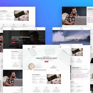 Monger - Landing Page Responsive WordPress Theme