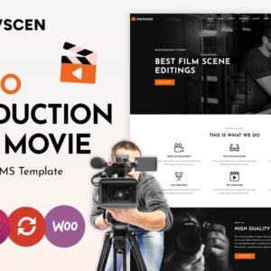 Movscen - Movie Studios and Filmmakers WordPress theme