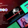Music Band Artist & Musical Event WordPress Theme