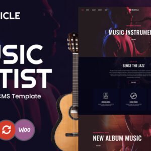 Musicle Music WordPress Theme