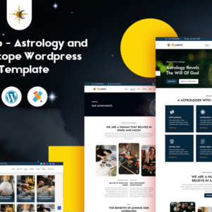 Myastro - Astrology and Horoscope Wordpress Template