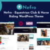 Nefro - Equestrian Club & Horse Riding WordPress Theme