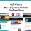 Nexco - Transportation & Logistics Multipurpose WordPress Elementor Theme