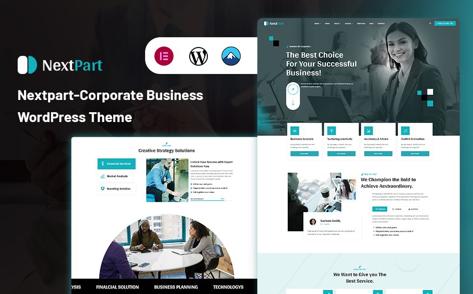 Nextpart - Corporate WordPress Theme