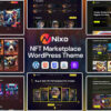 Nixo - NFT Marketplace WordPress Theme