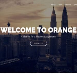 Orange - Multipurpose WordPress Theme