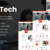 Otech - A Creative IT Tech Company WordPress Elementor Theme