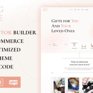 Paja - Lingerie and Pyjamas Shop WordPress Theme