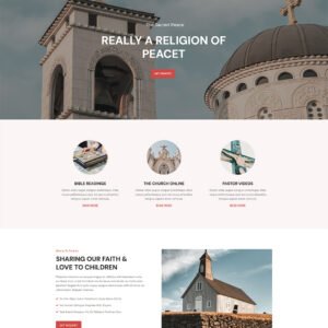 Parish - Church & Religion Elementor WordPress Responsive Theme