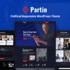 Partin - Political Campaign and Party Responsive WordPress Theme
