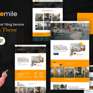 Pavemile - Floor Paving and Tiling Service WordPress Theme