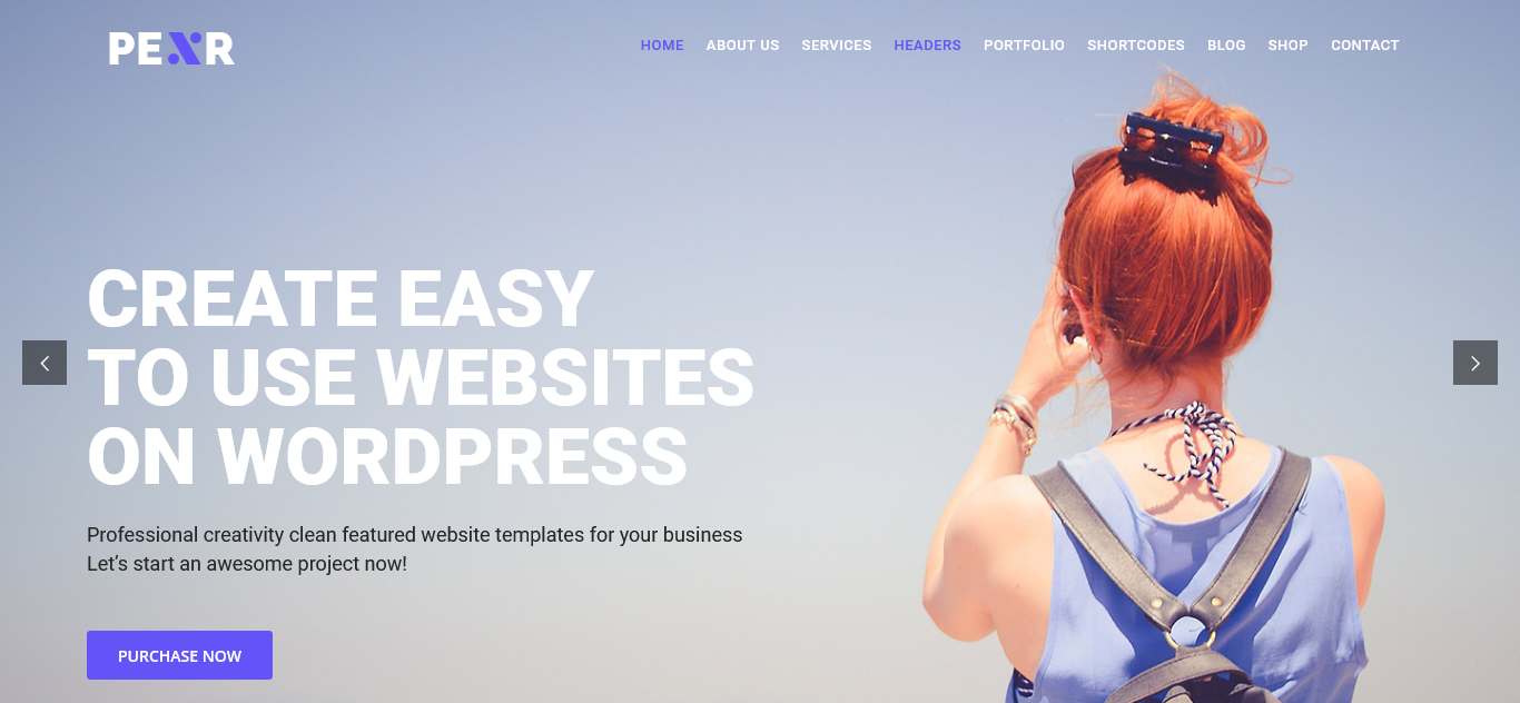 Pexr – MultiPurpose Responsive WordPress Theme