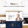Pleader - Law Service Responsive WordPress Theme