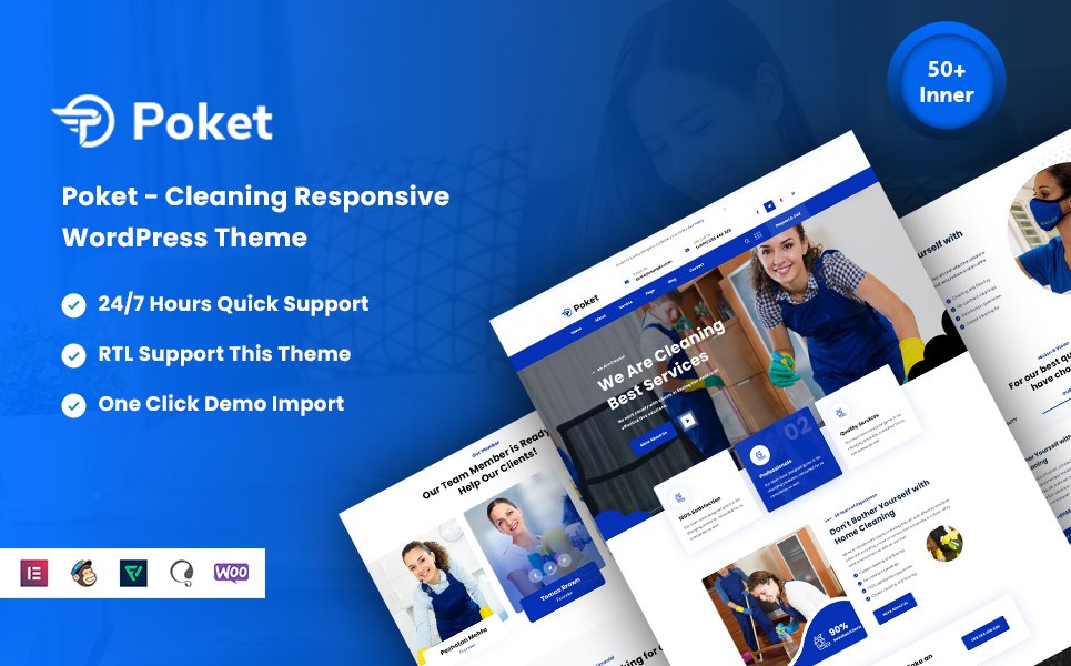 Poket - Cleaner Responsive WordPress Theme