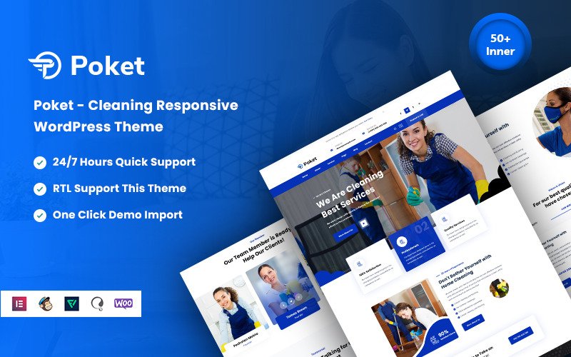 Poket - Cleaner Responsive WordPress Theme