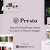 Presto Theme A Fully Responsive Feminine WordPress Themes and Templates