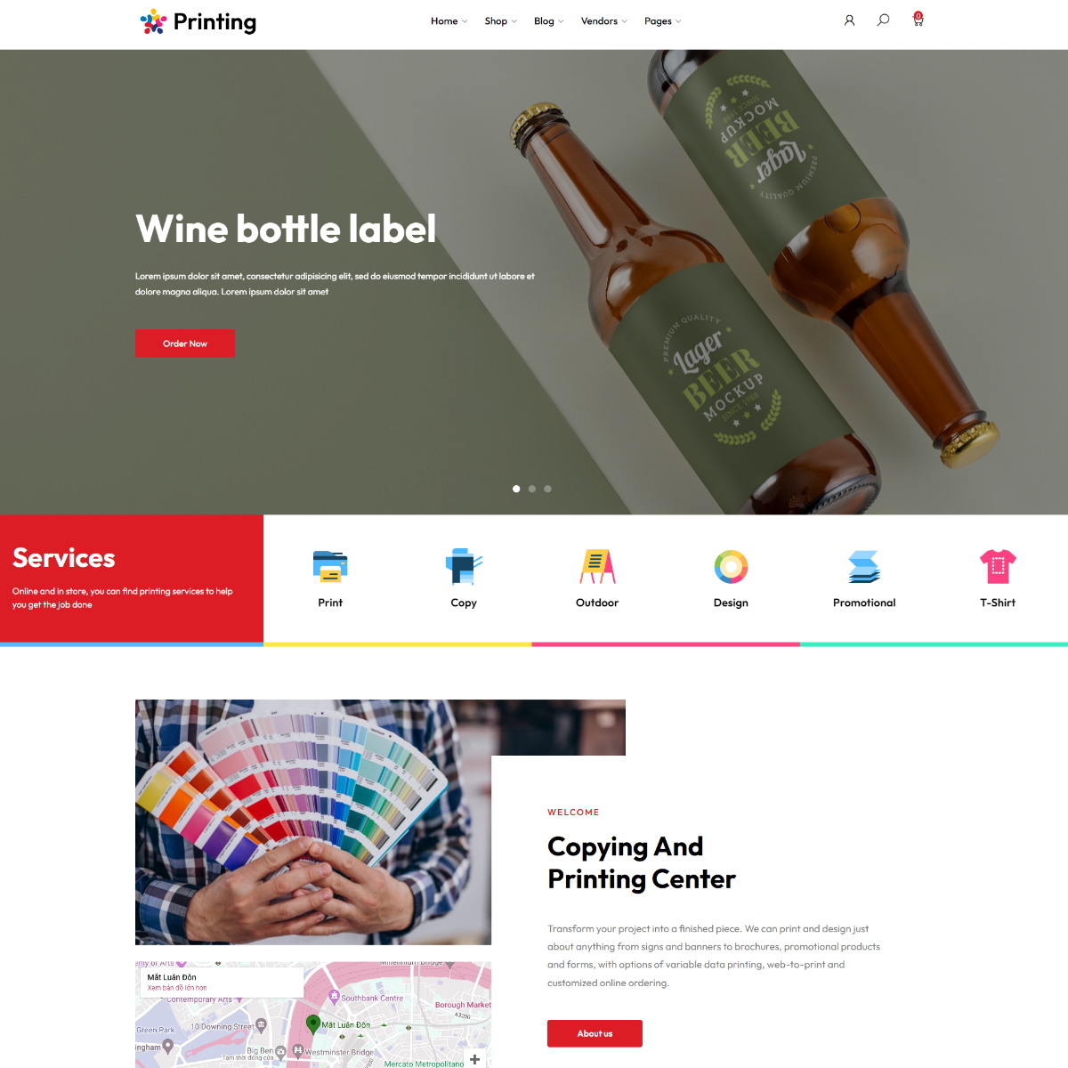 Printing – Elementor Print Shop WordPress Theme