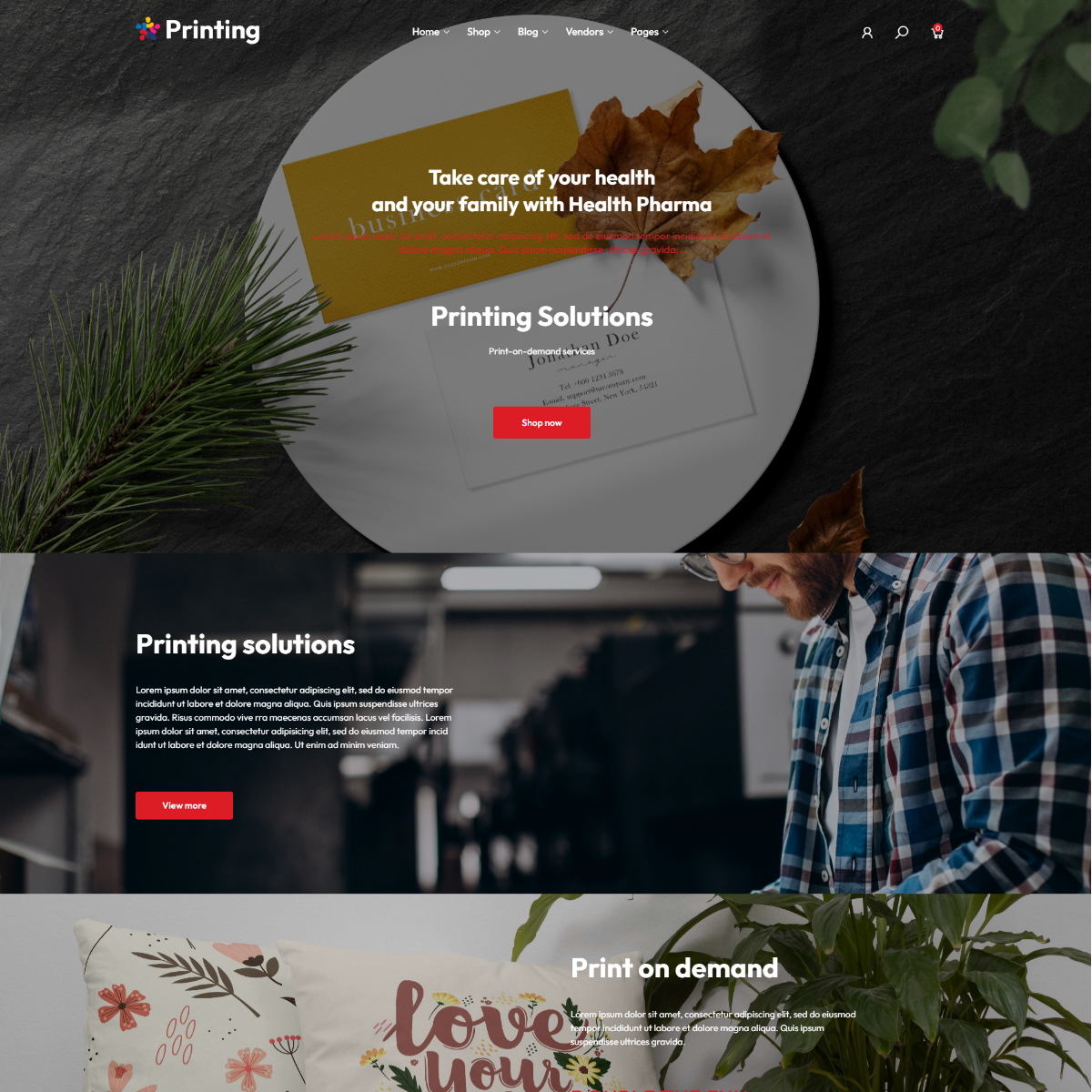 Printing – Elementor Print Shop WordPress Theme